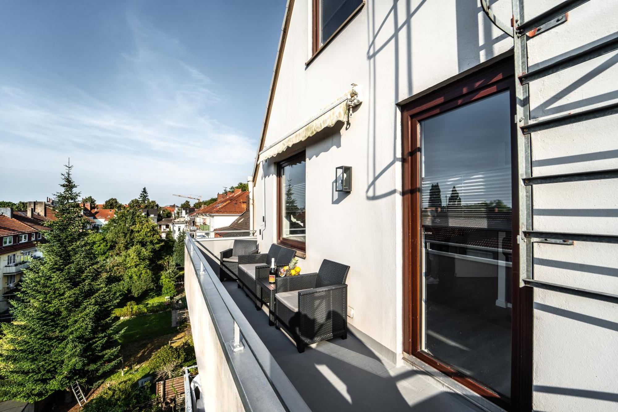 Stern Blick - Maisonette, Balkon, Zentral In Bremen Exterior photo